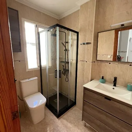 Atico Duplex Con Vista Mar Y Terraza Privada A 200M De La Playa Hasta 6 Personas Garrucha Exterior photo